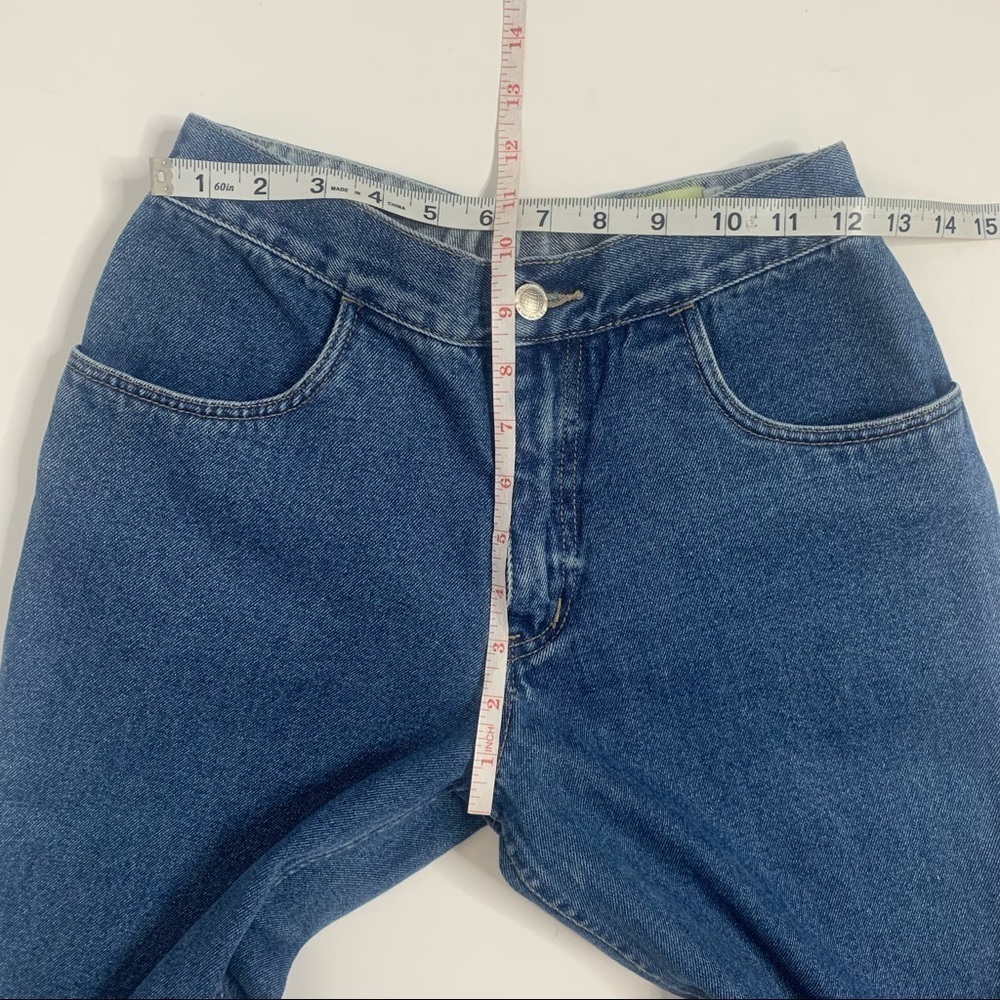 Vintage Lawman 100% Cotton Mid-Rise Straight Leg Jeans - Picture 12 of 14